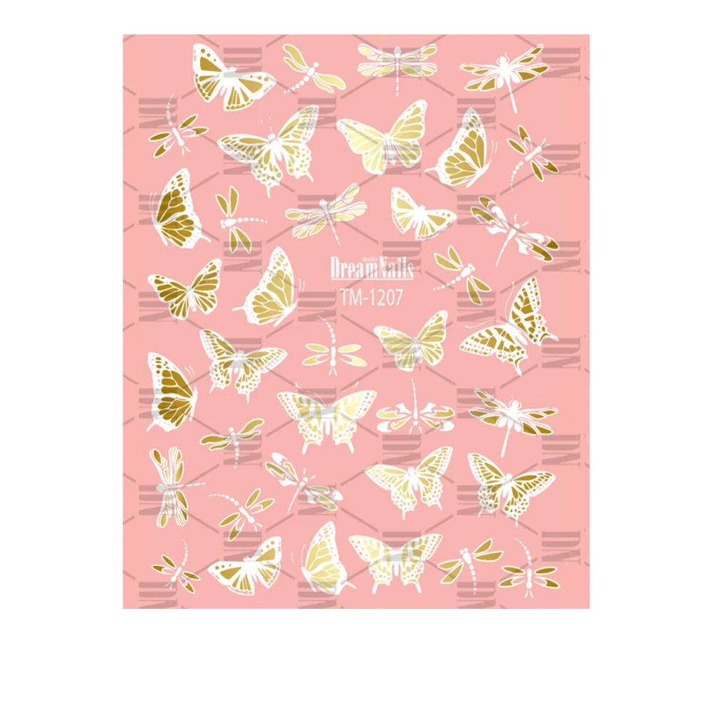 Слайдер DreamNails фольгований малюнок (TM-1207)