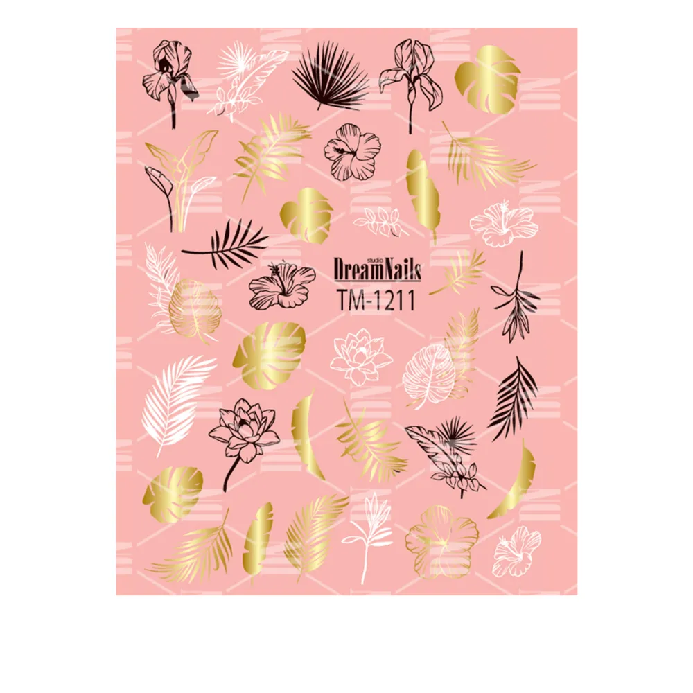 Слайдер DreamNails фольгований малюнок (TM-1211)