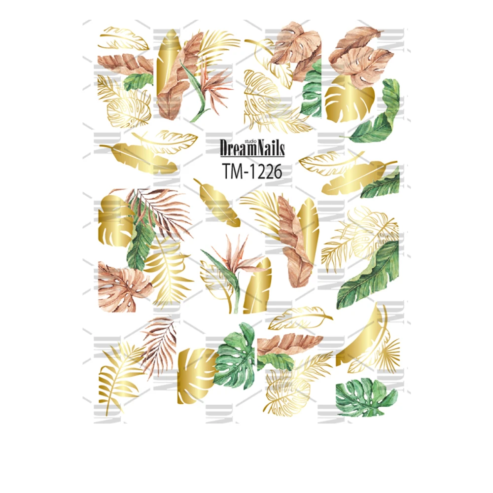 Слайдер DreamNails фольгированный рисунок (TM-1226)