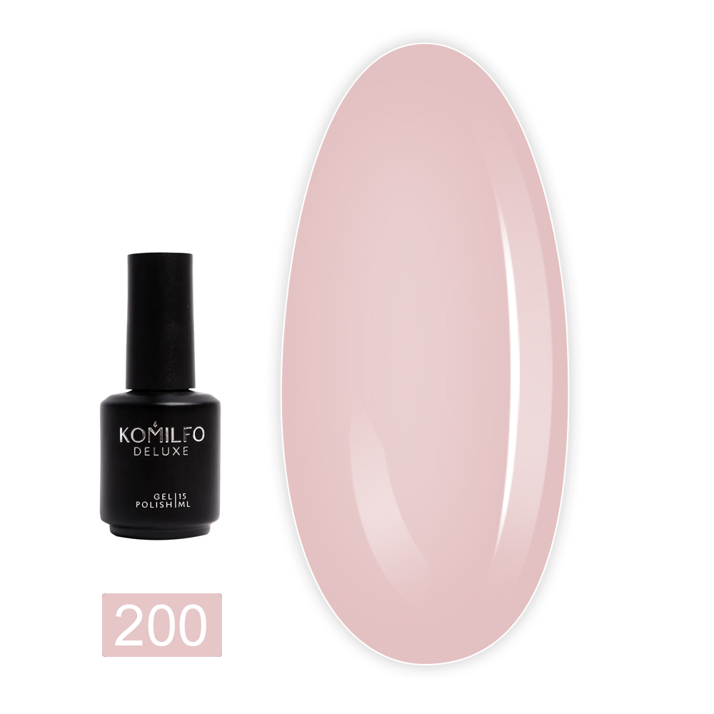 Гель лак KOMILFO Deluxe Series 15 мл (200)