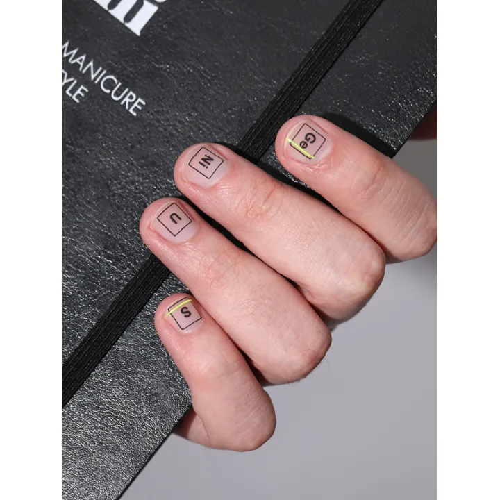 Наклейки для ногтей Charmicon 3D Silicone Stickers (183 Punk Rock)