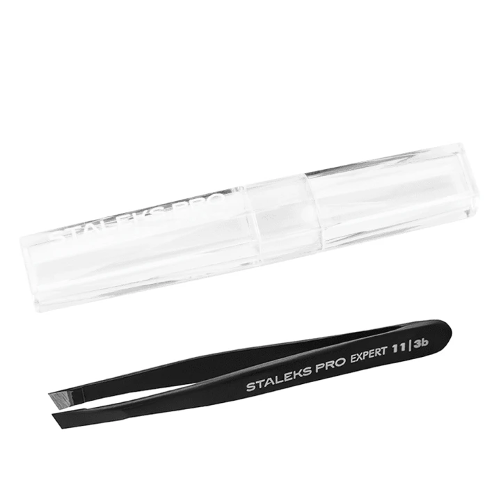 Пінцет Сталекс EXPERT TE-113b Чорний