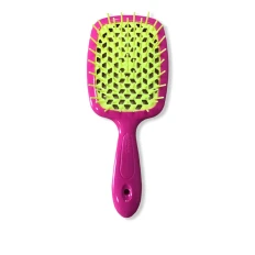 Расческа SuperBrush JANEKE (86SP226YFL розовый неон-желтый)