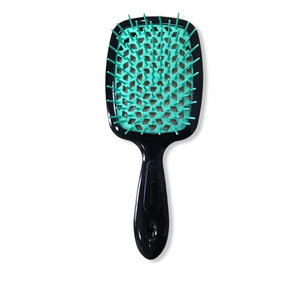 Расческа SuperBrush JANEKE (93SP226COM черная-бирюза)