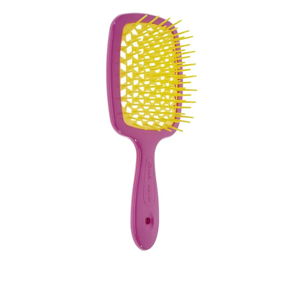 Расческа SuperBrush JANEKE (82SP226COM желтый-малина)