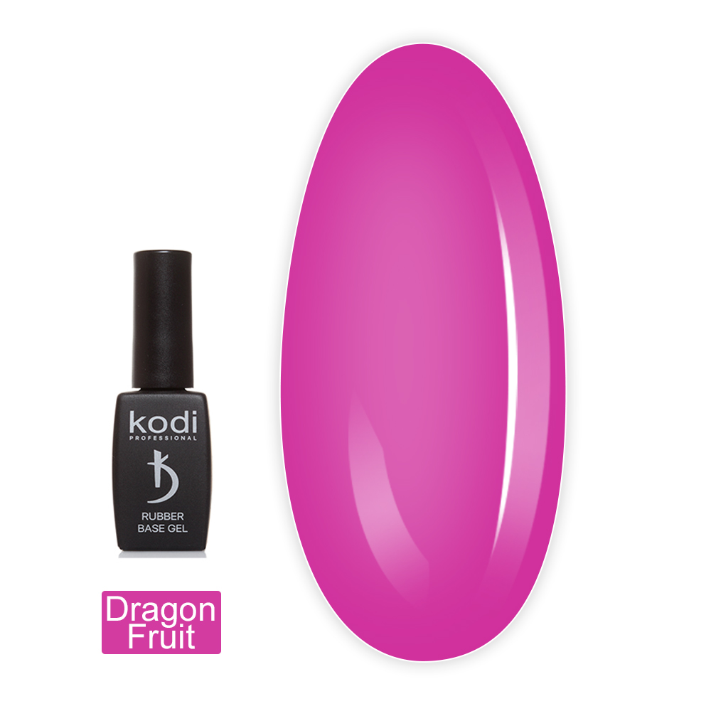 База KODI Color Rubber Base Gel 8 мл (Dragon Fruit)