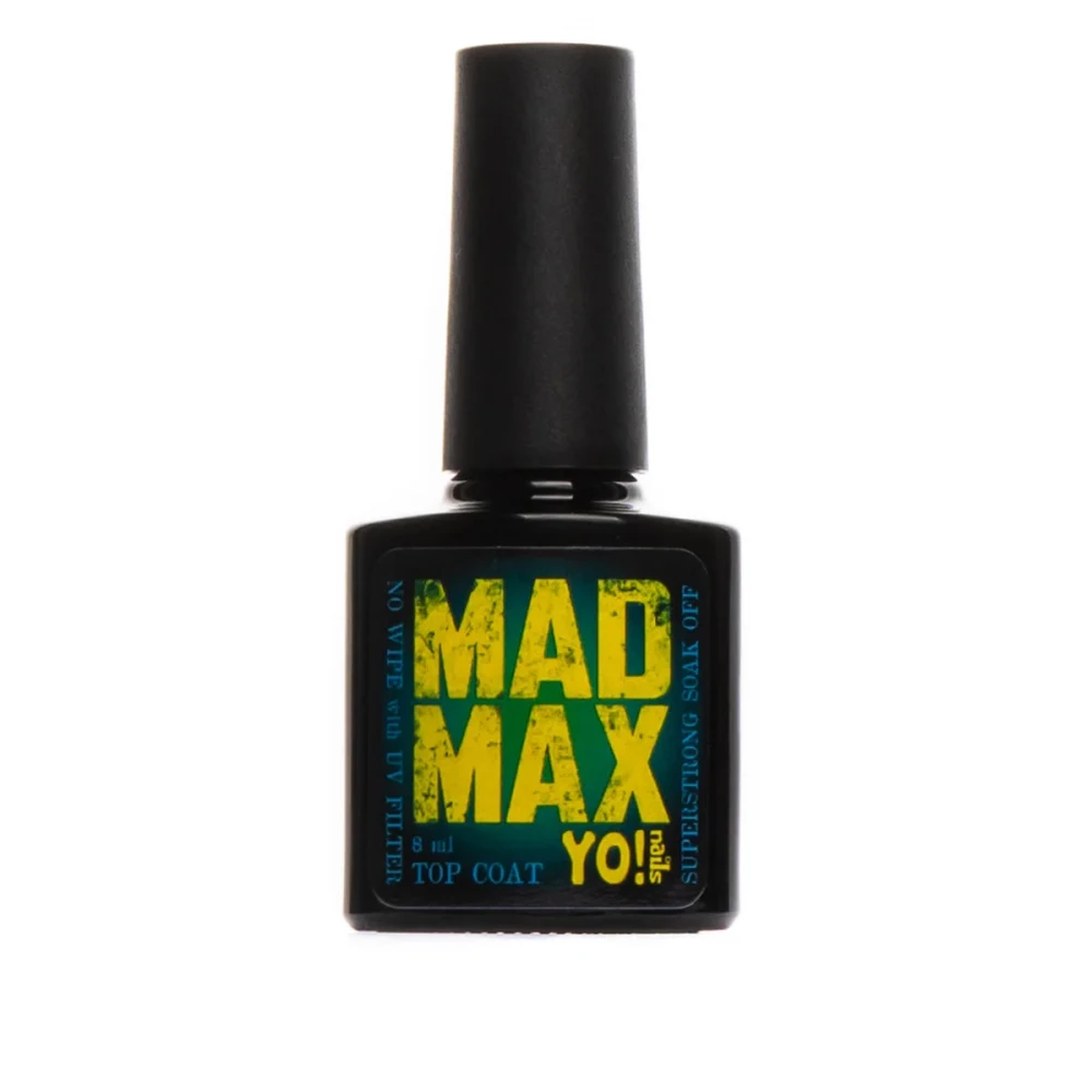 Топ суперстійкий Yo!Nails Mad Max з УФ фільтрами 8 мл