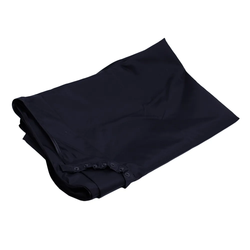 Накидка парикмахера на кнопках French (Черная)