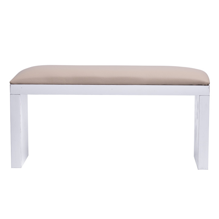 Подлокотник на белых ножках FRC Sale (Бежевый)