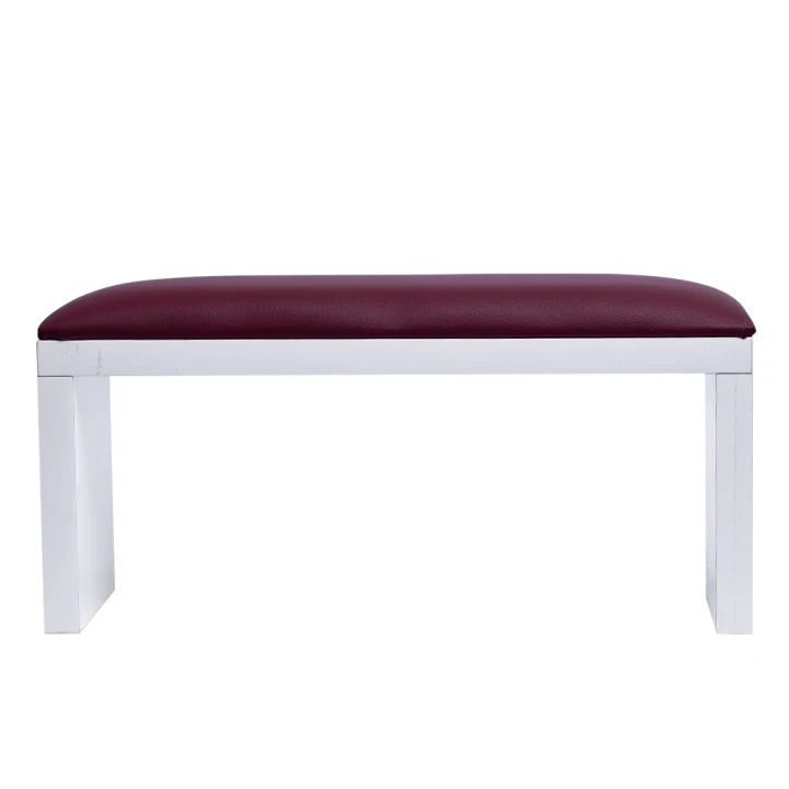 Подлокотник на белых ножках Sale (Бордовый)