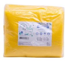 Простирадло Doily 0.6*2 м 20 шт (Жовтий)