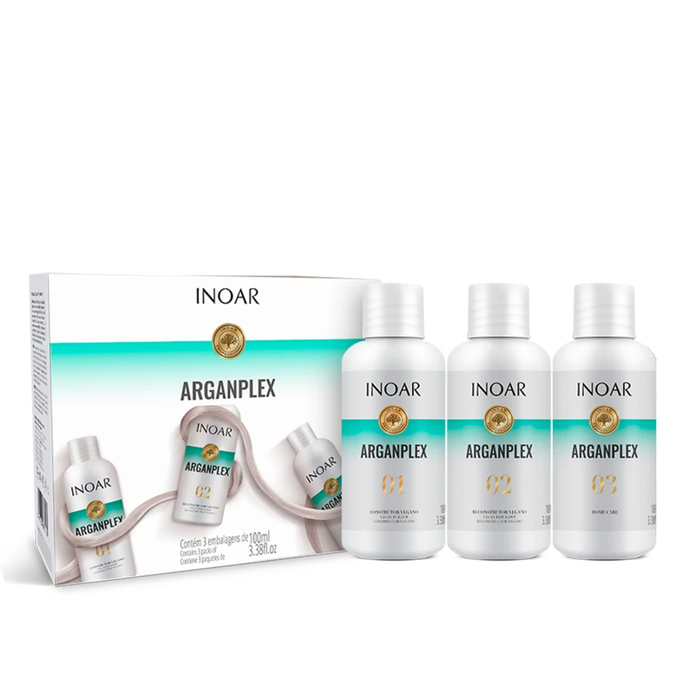 Набор INOAR "Арганплекс" для восстановления волос 3*100 мл