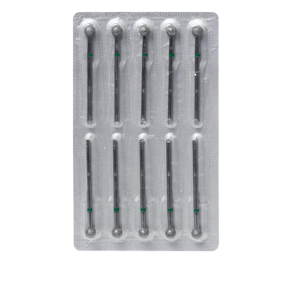 Фреза Алмазна 001 Кругла 10 шт (зелена 001.534.050)