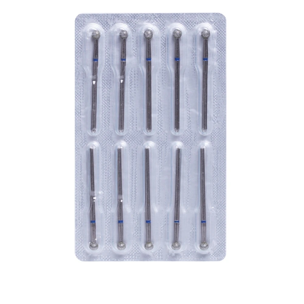 Фреза Алмазная 001 Круглая 10 шт (синяя 001.524.040)