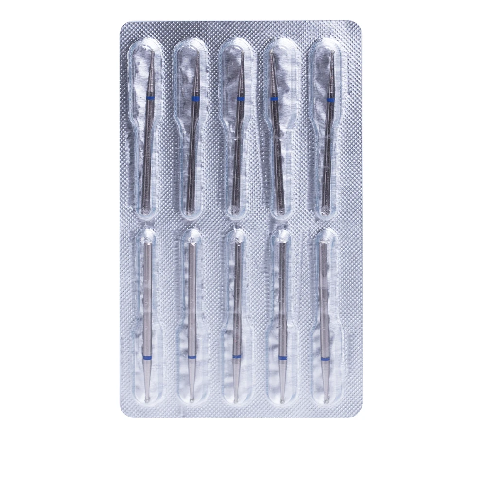 Фреза Алмазная 001 Круглая 10 шт (синяя 001.524.016)