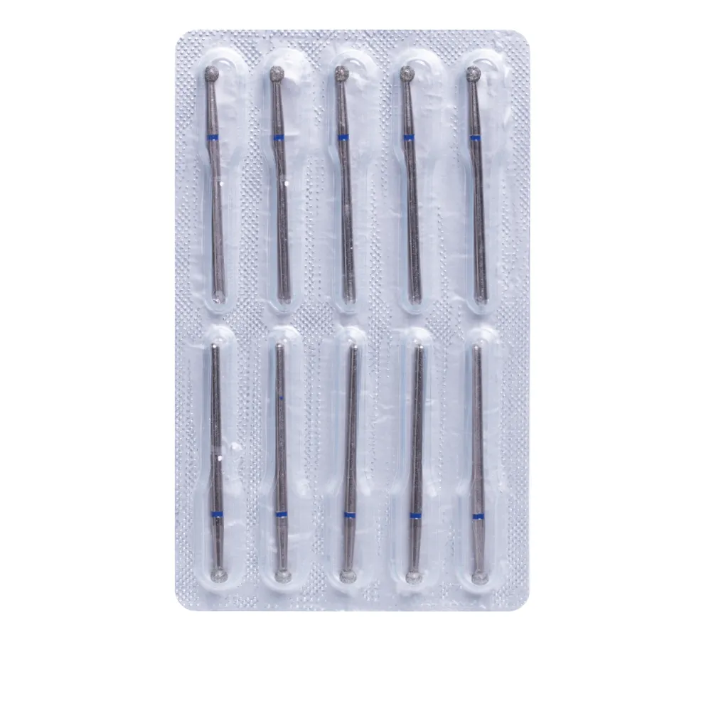 Фреза Алмазная 001 Круглая 10 шт (синяя 001.524.033)