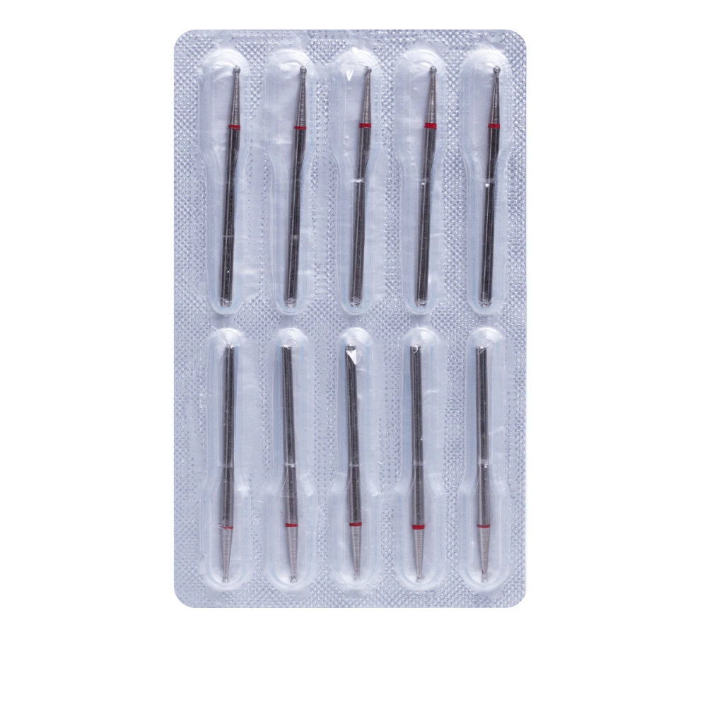 Фреза Алмазная 001 Круглая 10 шт (красная 001.514.014)