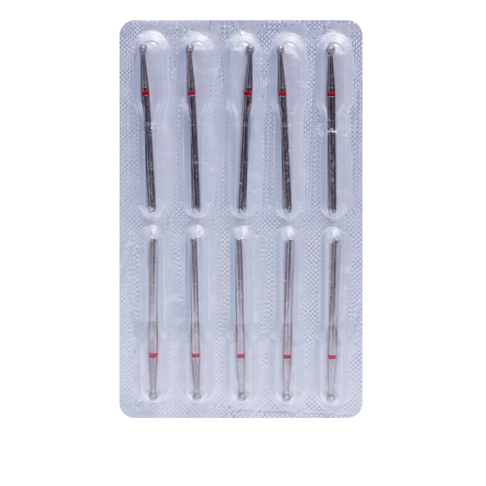 Фреза Алмазна 001 Кругла 10 шт (червона 001.514.021)