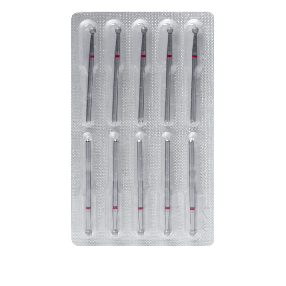 Фреза Алмазна 001 Кругла 10 шт (червона 001.514.031)