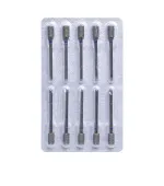 Фреза Алмазная 111 Цилиндр 10 шт (синяя 111.524.050)