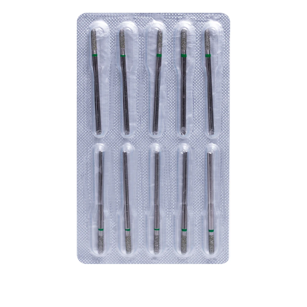 Фреза Алмазна 141 Циліндр 10 шт (зелена 141.534.023)