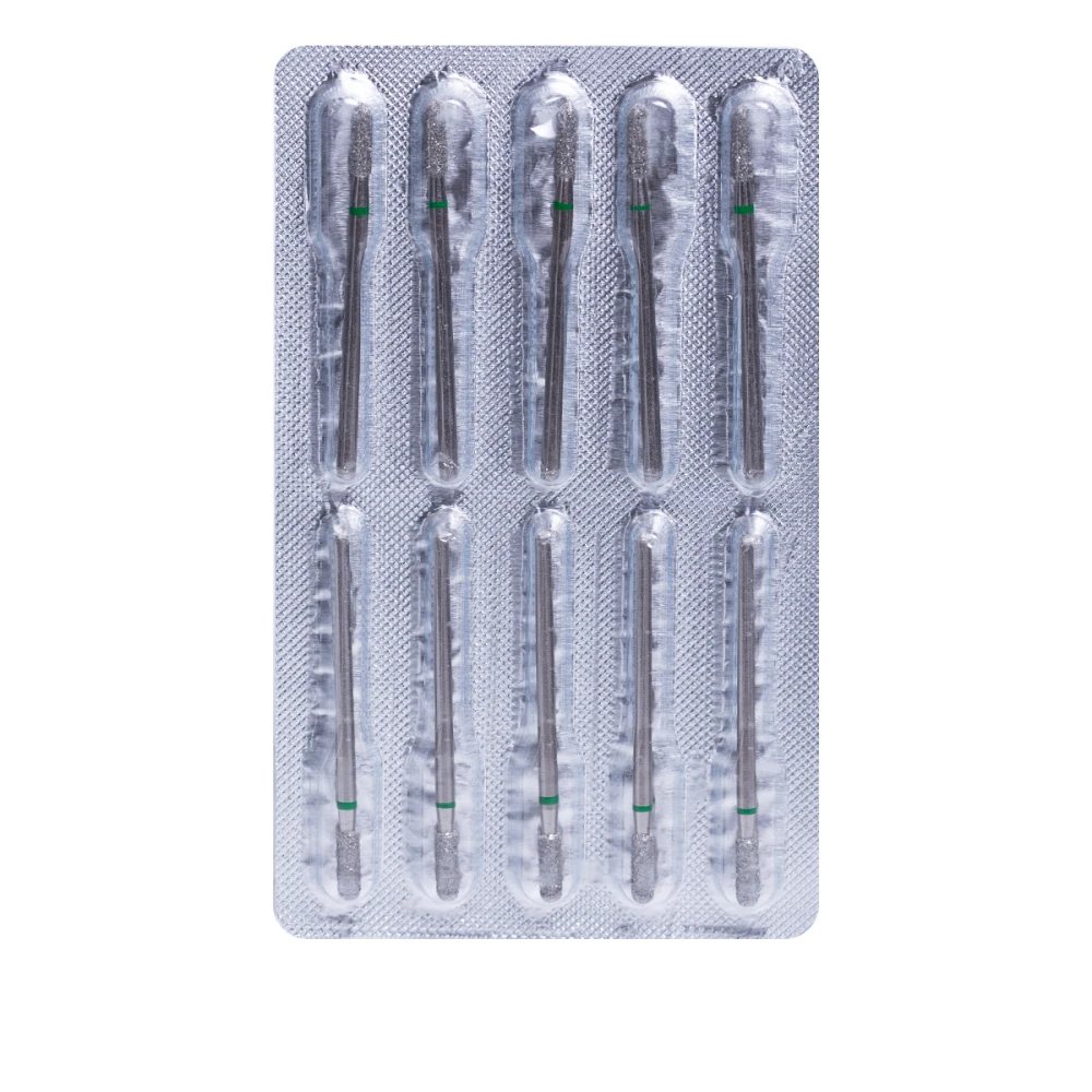 Фреза Алмазна 141 Циліндр 10 шт (зелена 141.534.025)