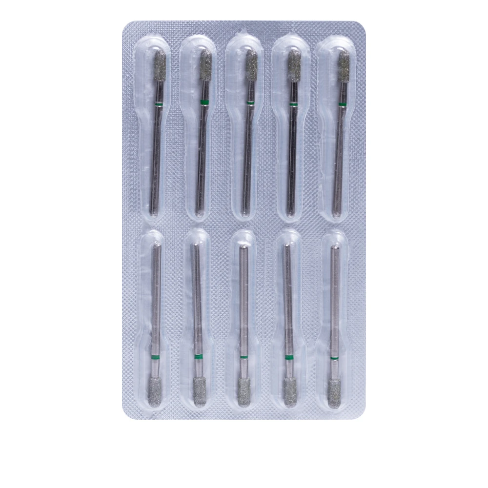 Фреза Алмазна 141 Циліндр 10 шт (зелена 141.534.033)