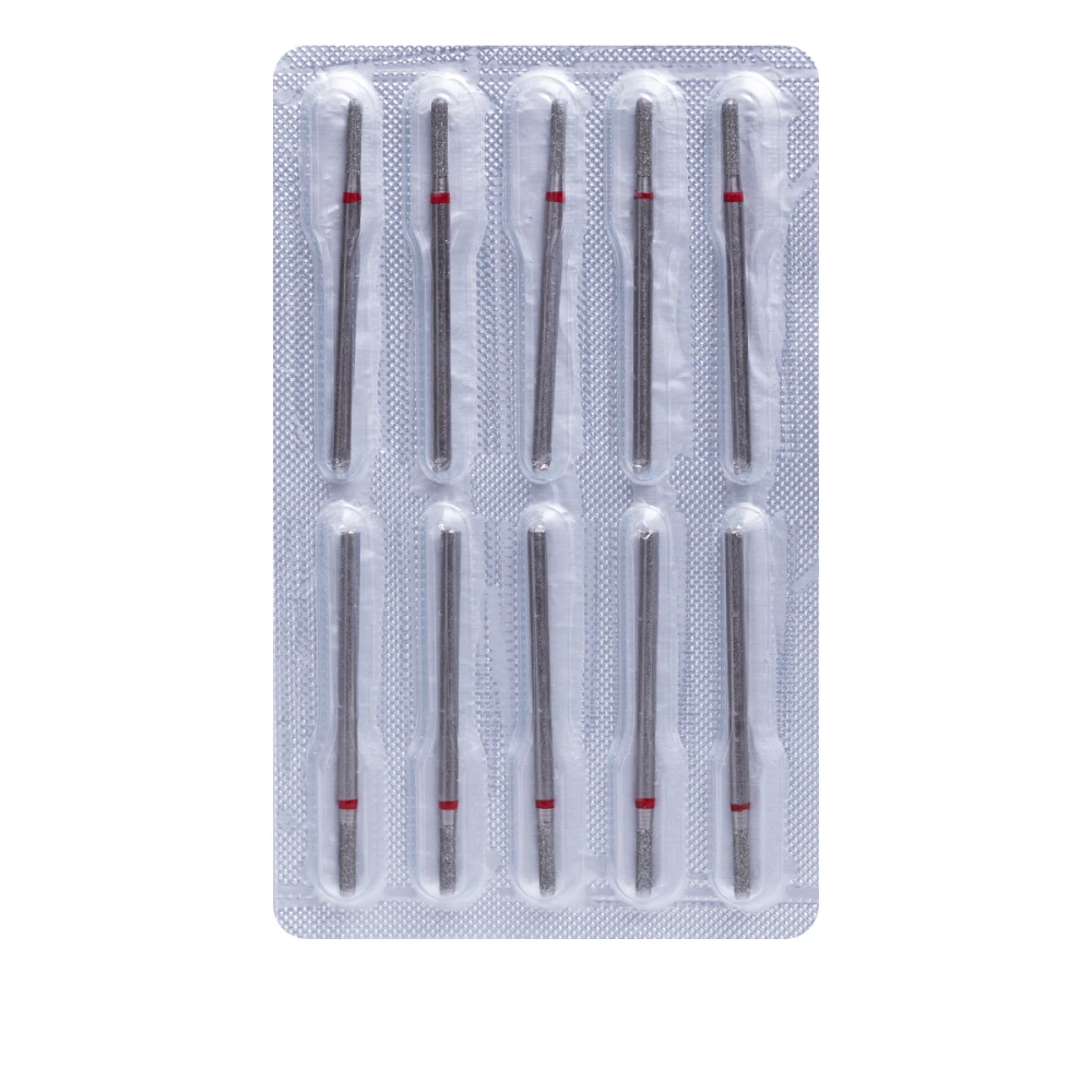 Фреза Алмазная 141 Цилиндр 10 шт (красная 141.514.018)