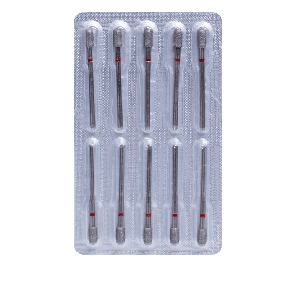 Фреза Алмазна 141 Циліндр 10 шт (червона 141.514.040)