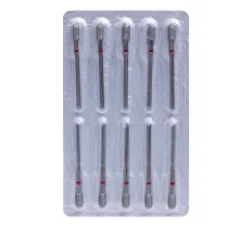 Фреза Алмазна 141 Циліндр 10 шт (червона 141.514.040)