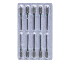 Фреза Алмазна 143 Циліндр 10 шт (зелена 143.534.050)