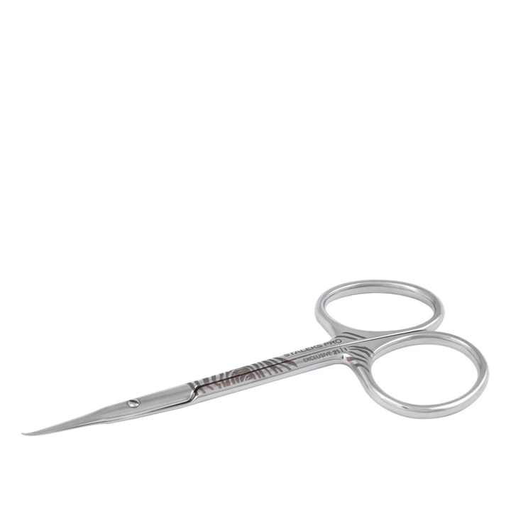 Ножницы Сталекс EXCLUSIVE ЅХ-211z проф для кутикулы 18  мм (Zebra)