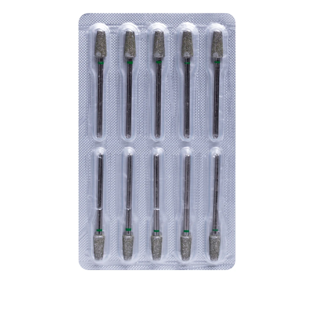 Фреза Алмазная 173 Конус 10 шт (зеленая 173.534.050)