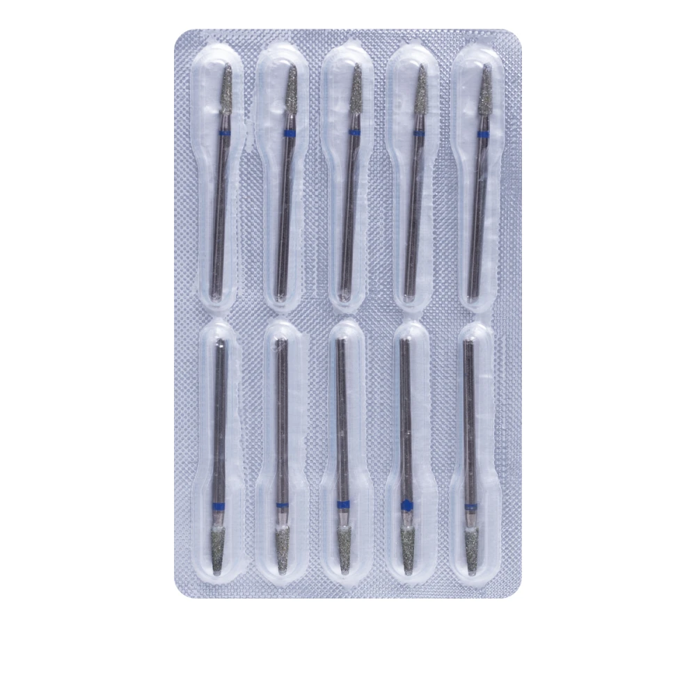 Фреза Алмазна 198 Конус купол 10 шт (синяя 198.524.027)