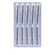 Фреза Алмазная 198 Конус купол 10 шт (синяя 198.524.027)