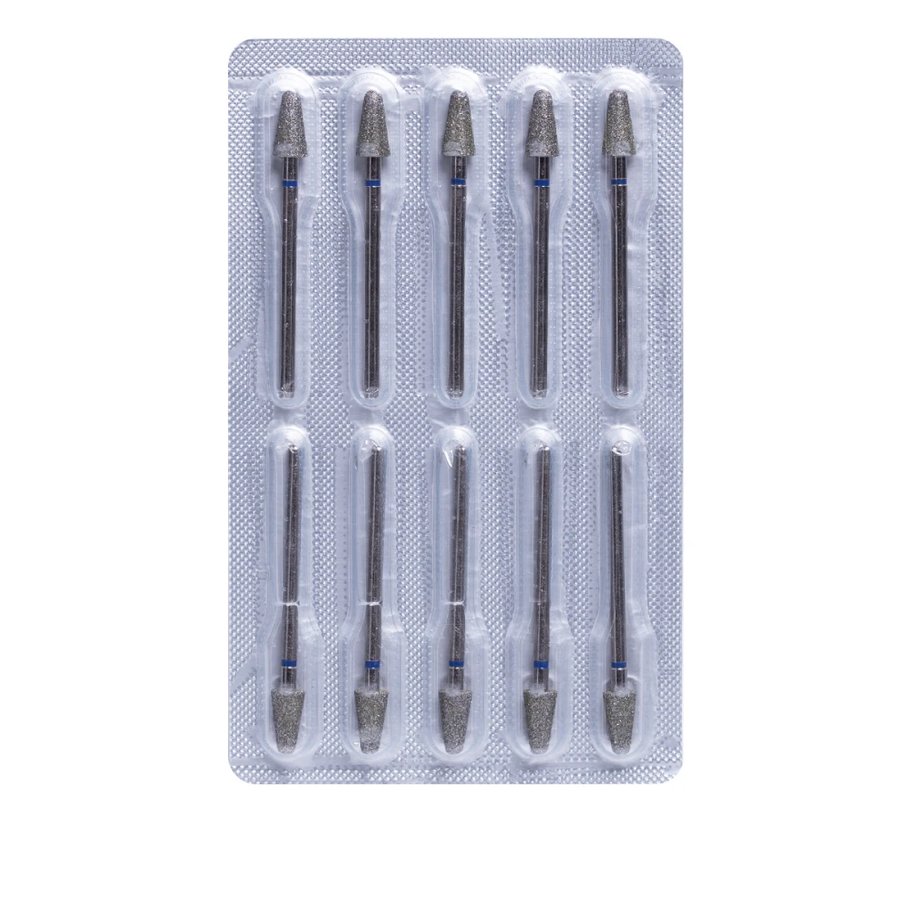 Фреза Алмазна 198 Конус купол 10 шт (синяя 198.524.050)