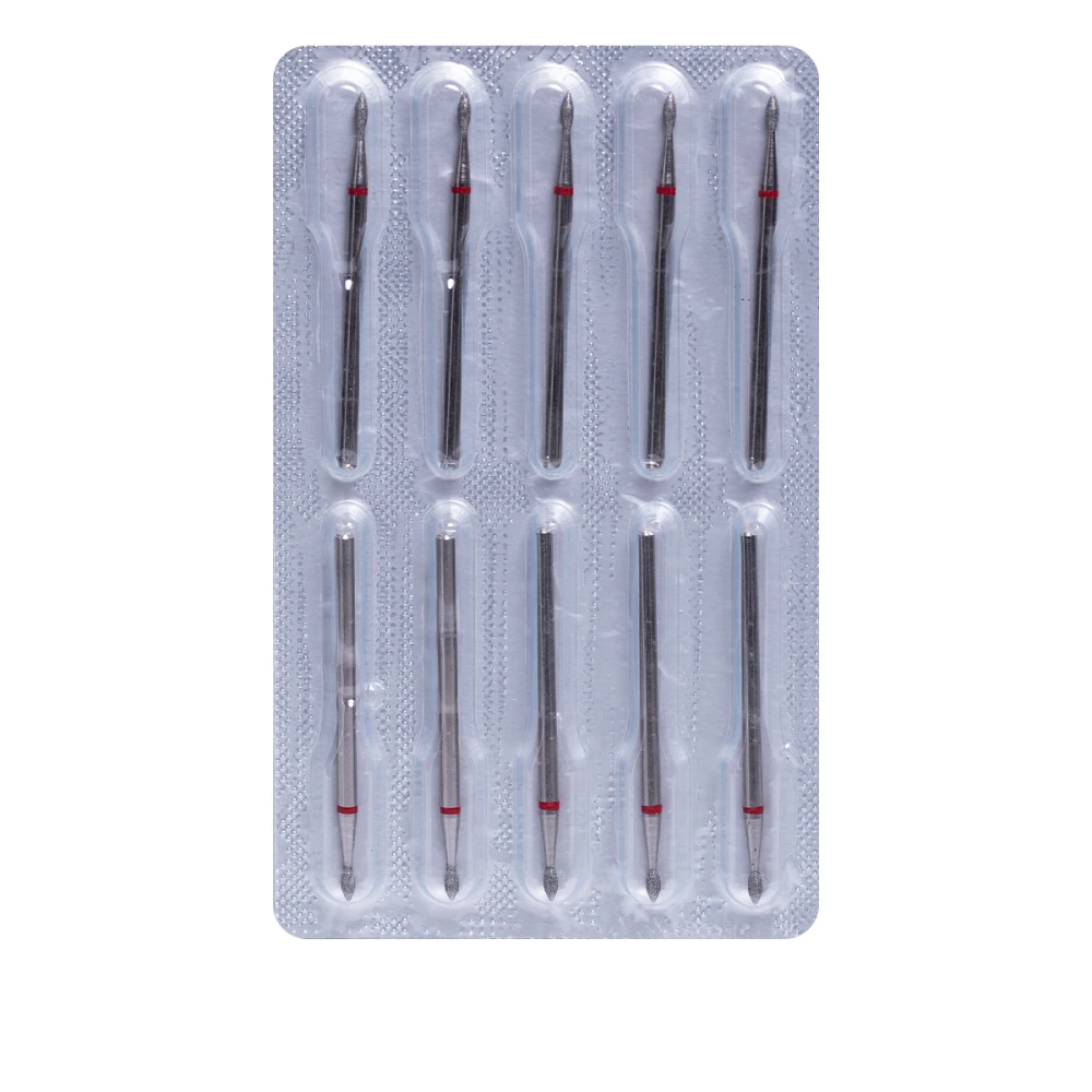 Фреза Алмазна 257 Нирка 10 шт (червона 257.514.016)