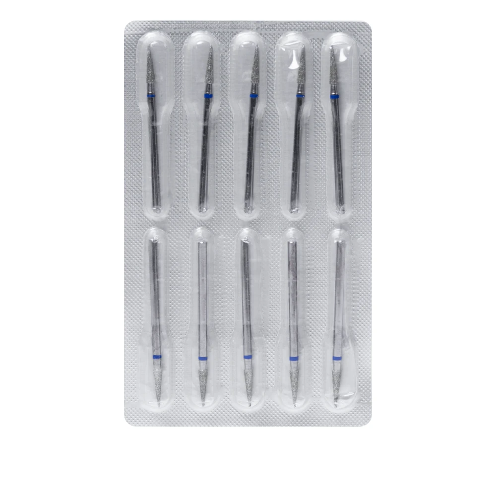 Фреза Алмазна 166 Конус заостр 10 шт (синя 166.524.025)