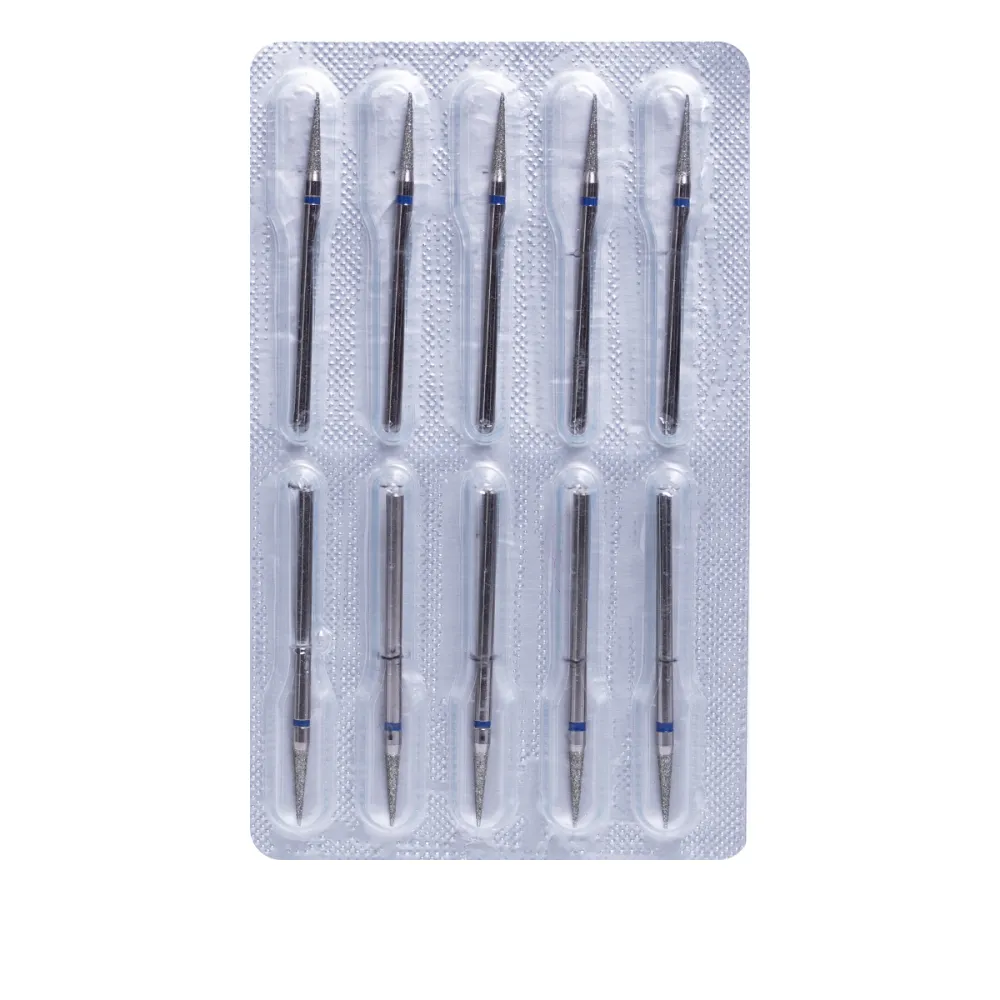 Фреза Алмазна 166 Конус заостр 10 шт (синя 166.524.027)