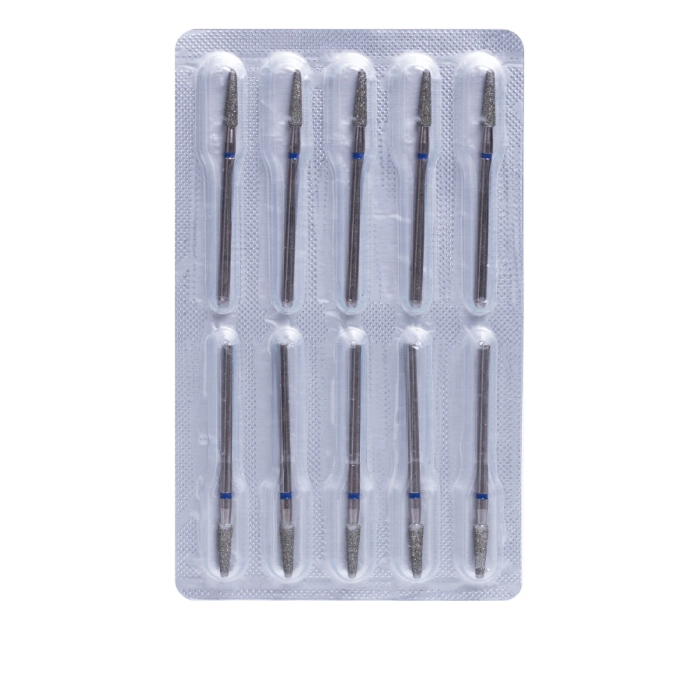 Фреза Алмазная 199 Конус купол 10 шт (синяя 199.524.029)