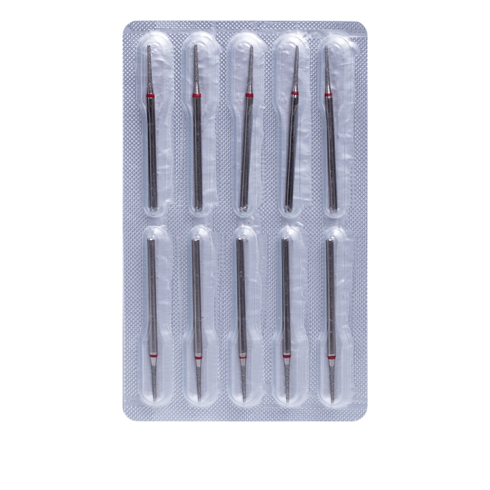 Фреза Алмазна 199 Конус купол 10 шт (червона 199.514.012)