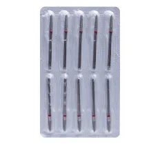 Фреза Алмазна 199 Конус купол 10 шт (червона 199.514.023)