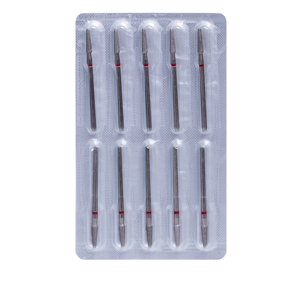 Фреза Алмазна 199 Конус купол 10 шт (червона 199.514.027)