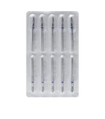 Фреза Алмазная 243 Пламя 10 шт (синяя 243.524.021)