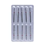 Фреза Алмазна 244 Полумя безпечне 10 шт (червона 244.514.016)