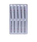 Фреза Алмазна 244 Полумя безпечне 10 шт (червона 244.514.021)