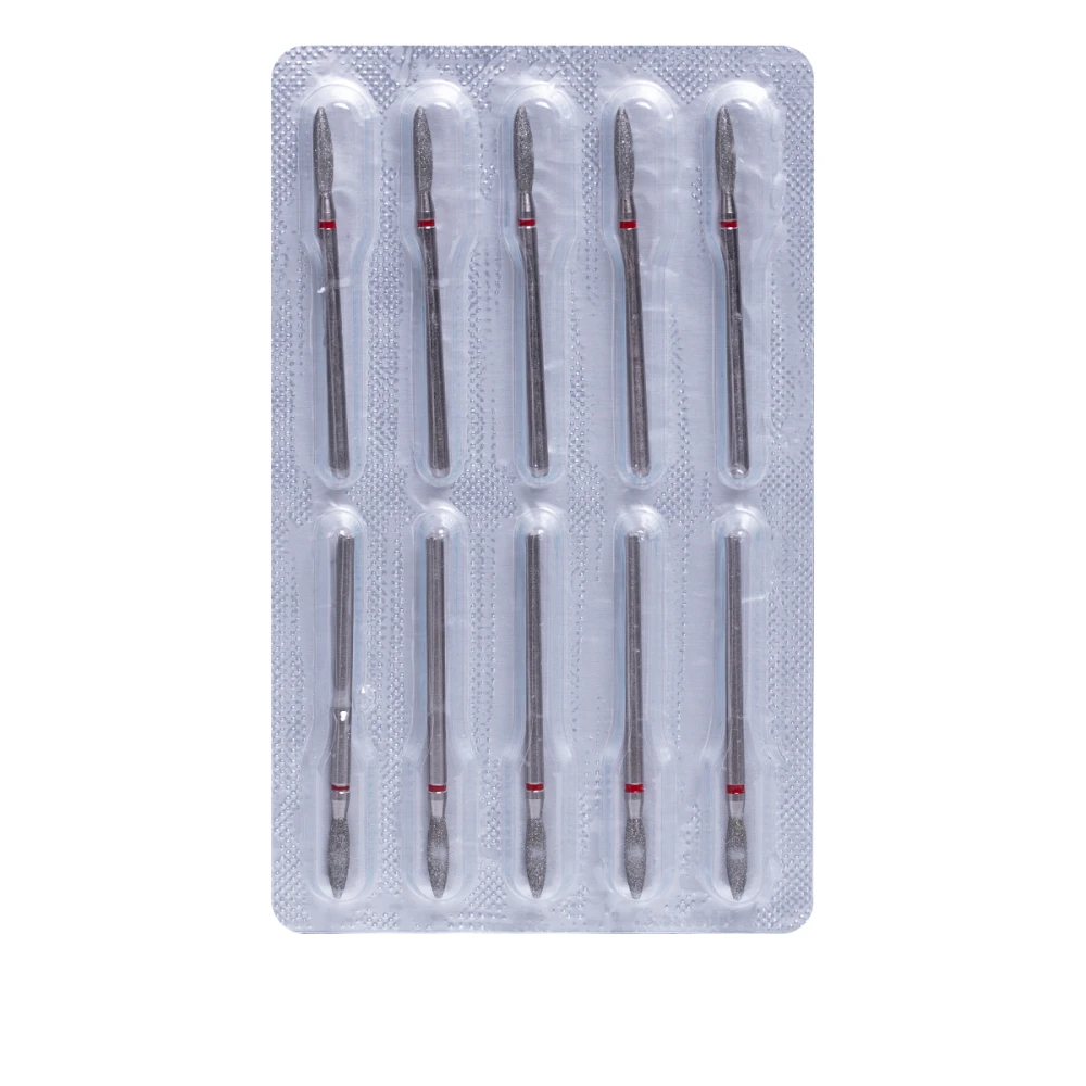 Фреза Алмазна 244 Полумя безпечне 10 шт (червона 244.514.025)