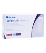 Перчатки нитрил без пудры нестерильные SafeTouch Advanced Violet 100 шт р S