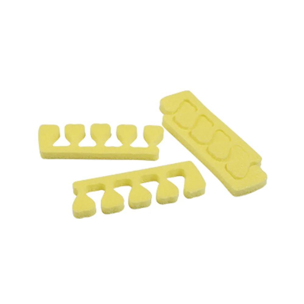 Разделитель пальцев Doily (5 пар в уп люкс) (Желтый)