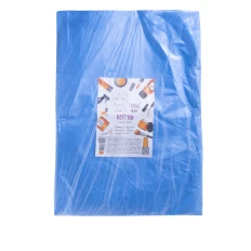 Фартук ПМ полиэтилен 80*125 см 50 шт/уп Синий